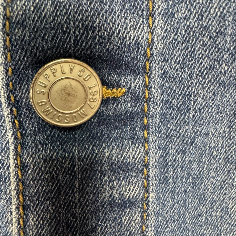 Mossimo Supply Co. Blue Denim Mini‎ Skirt - Picture 2 of 6